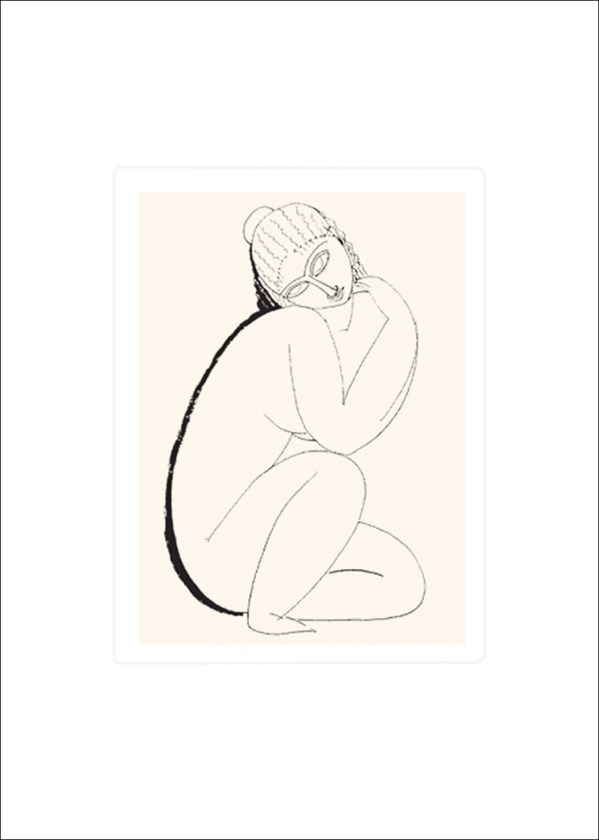 Modigliani, A.: Nudo seduto ZG