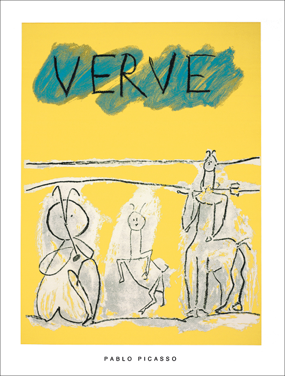 Picasso, P.: Cover for Verve