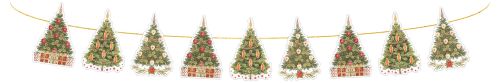 Weihnachtsgirlande - Design: Weihnachtsbäume
