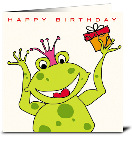 Happy Birthday (Frosch)