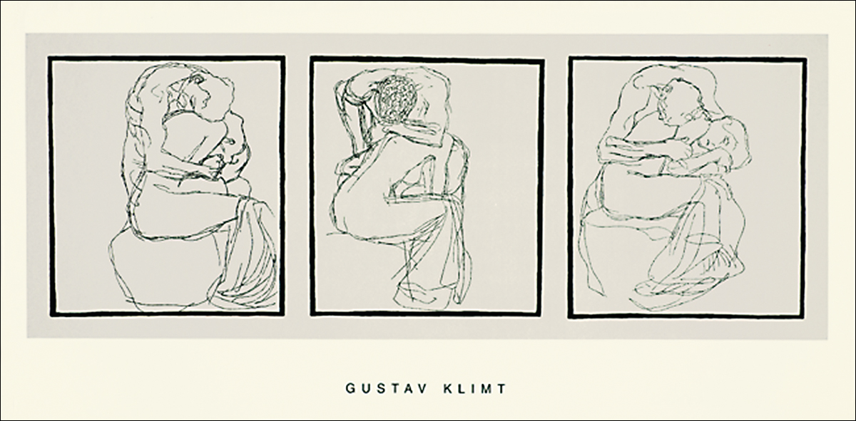 Klimt, G.: Coppia di Amanti