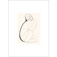 Modigliani, A.: Nudo seduto ZG