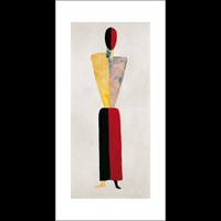 Malevich, K.: The girl, figure on