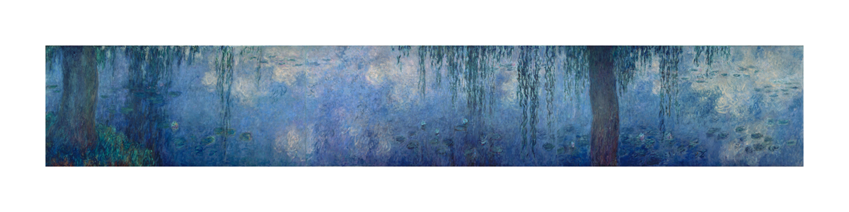 Monet, C.: The Water Lilies: Morning with Willows, 1915-26