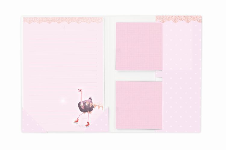 Briefpapier - Design: Flamingo