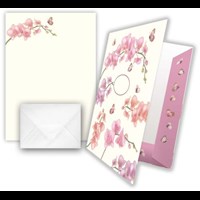 Briefpapier - Design: Orchidee