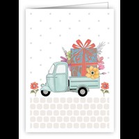 Camion avec cadeau (sans texte)