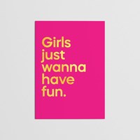 Cyndi Lauper - "Girls Just Want To Have Fun"