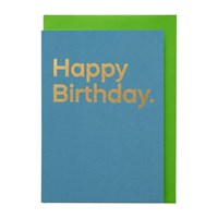 Stevie Wonder - "Happy Birthday" (blue)
