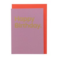 Stevie Wonder - "Happy Birthday" (pink)