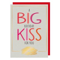 A BIG Birthday KISS for you